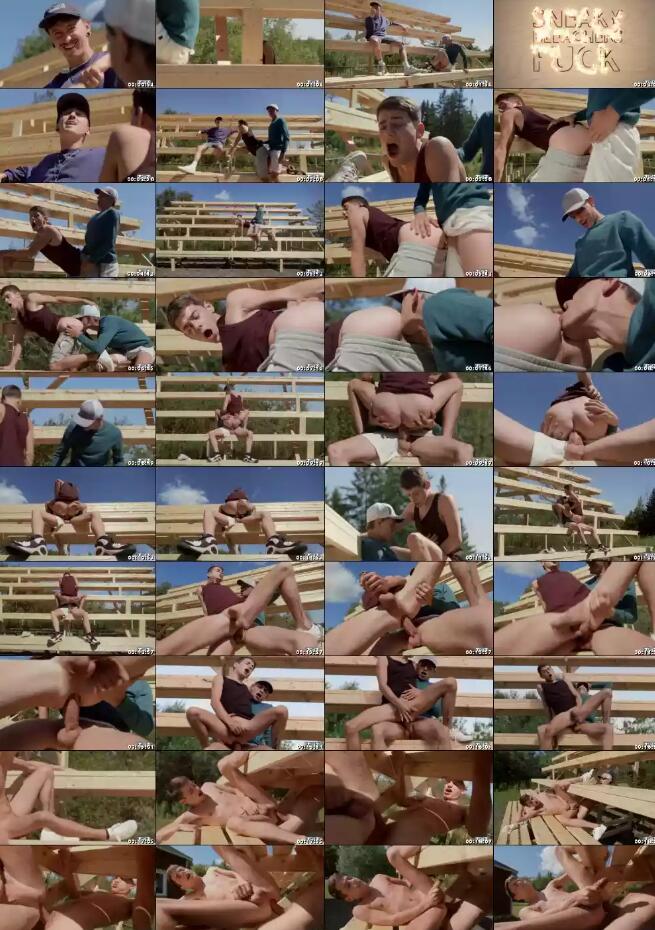 MEN Sneaky Bleachers Fuck Joey Mills and Leo Louis丨BRO18