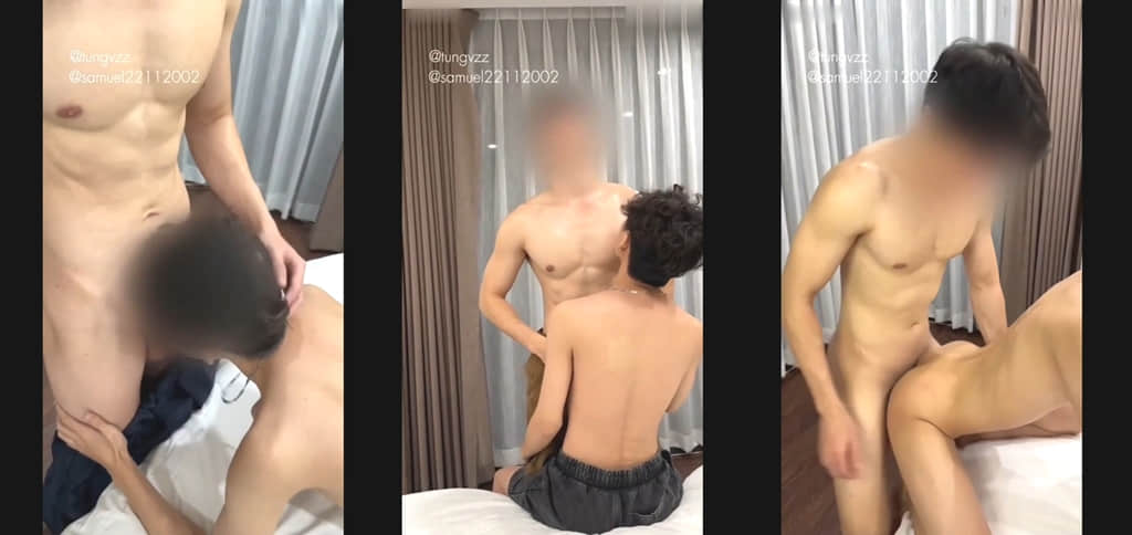 Samuel cosplay Inosuke trong mùa lễ hội Halloween x Boy Ha noi Tungvzz